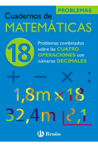 18 Problemas combinados sobre las cuatro operaciones con números decimales