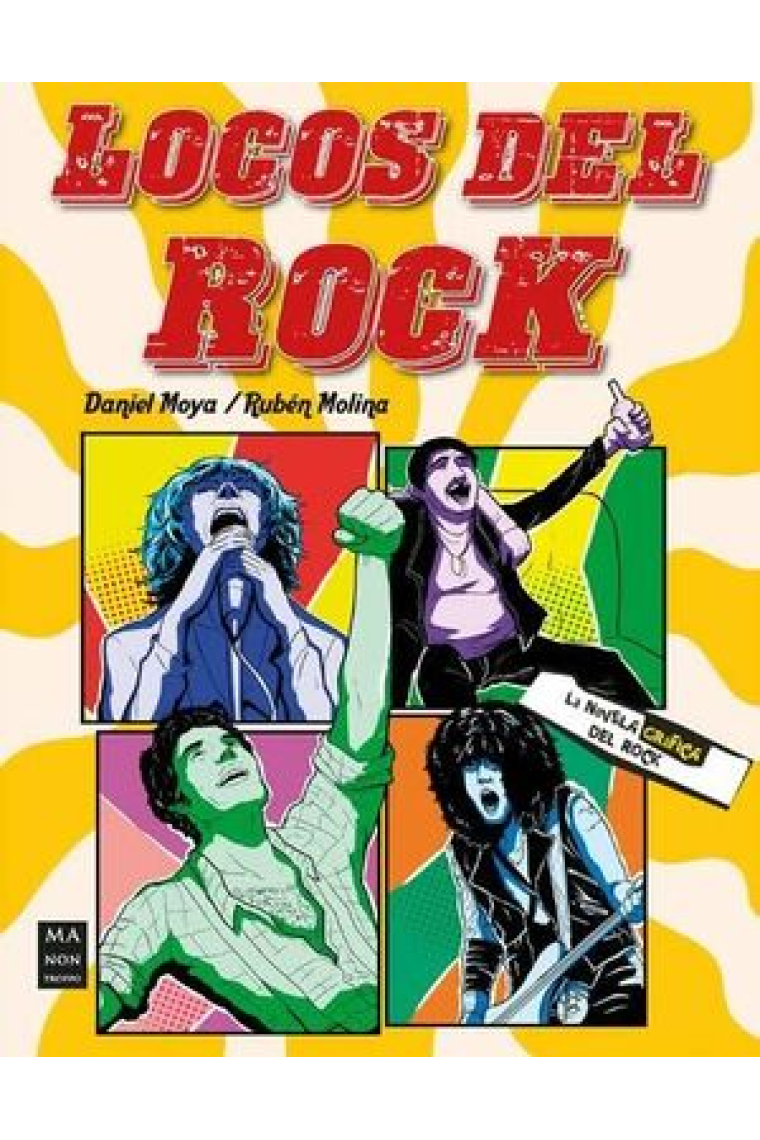 Locos del rock. La novela gráfica del rock