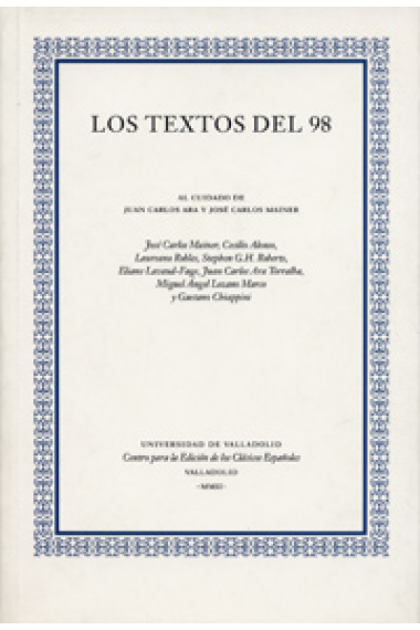 Los textos del 98