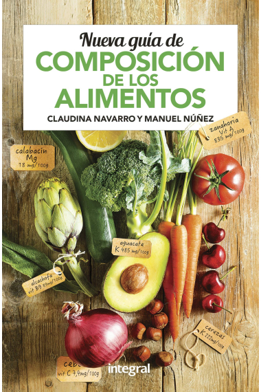 Nueva guía de composición de alimentos