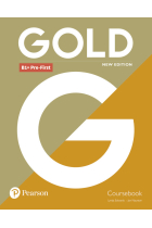 Gold B1+ Pre-First New Edition Coursebook