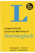 Langenscheidt Universal-Wörterbuch Norwegisch - mit Tipps für die Reise: Deutsch-Norwegisch/Norwegisch-Deutsch