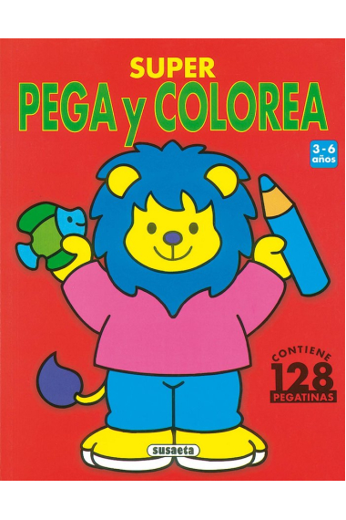 Super Pega y colorea