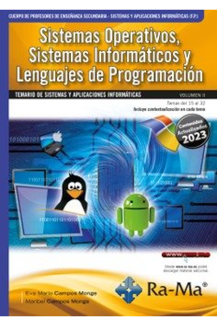 OPOSICIONES CUERPO DE PROFESORES DE ENSEÑANZA SECUNDARIA. SISTEMAS Y APLICACIONE