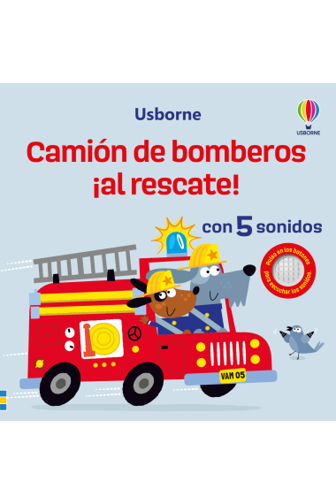 Camión de bomberos ¡al rescate! (con sonido)