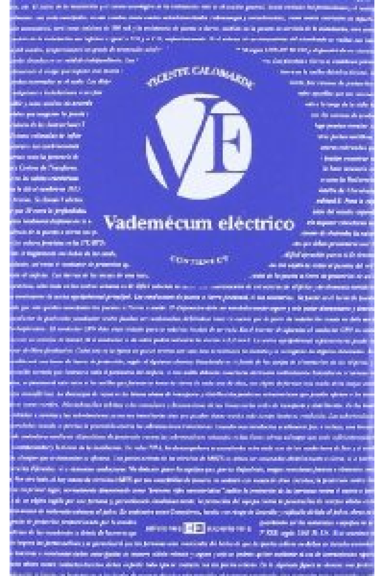 Vademécum eléctrico