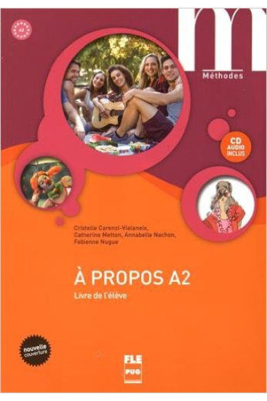 À propos A2, Livre de l'élève (CD inclus)