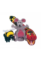 Jolly Phonics Puppets: Set of all 3