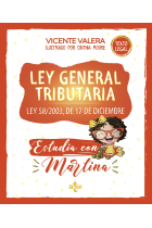 Ley General Tributaria. Estudia con Martina. Ley 58/2003, de 17 de diciembre