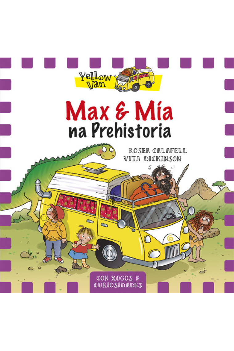 Max e Mía na Prehistoria