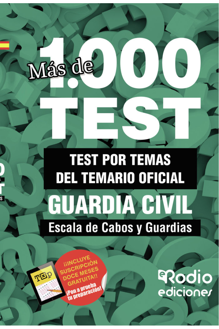 GUARDIA CIVIL 2023 ESCALA DE CABOS Y GUARDIAS. TEST DEL TEM