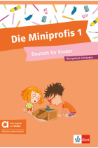 Die Miniprofis 1 - Übungsbuch mit audios und videos. Alles digitale auf Allango. Inklusive lizenzschlüssel