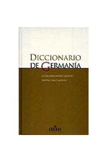 Diccionario de Germanía