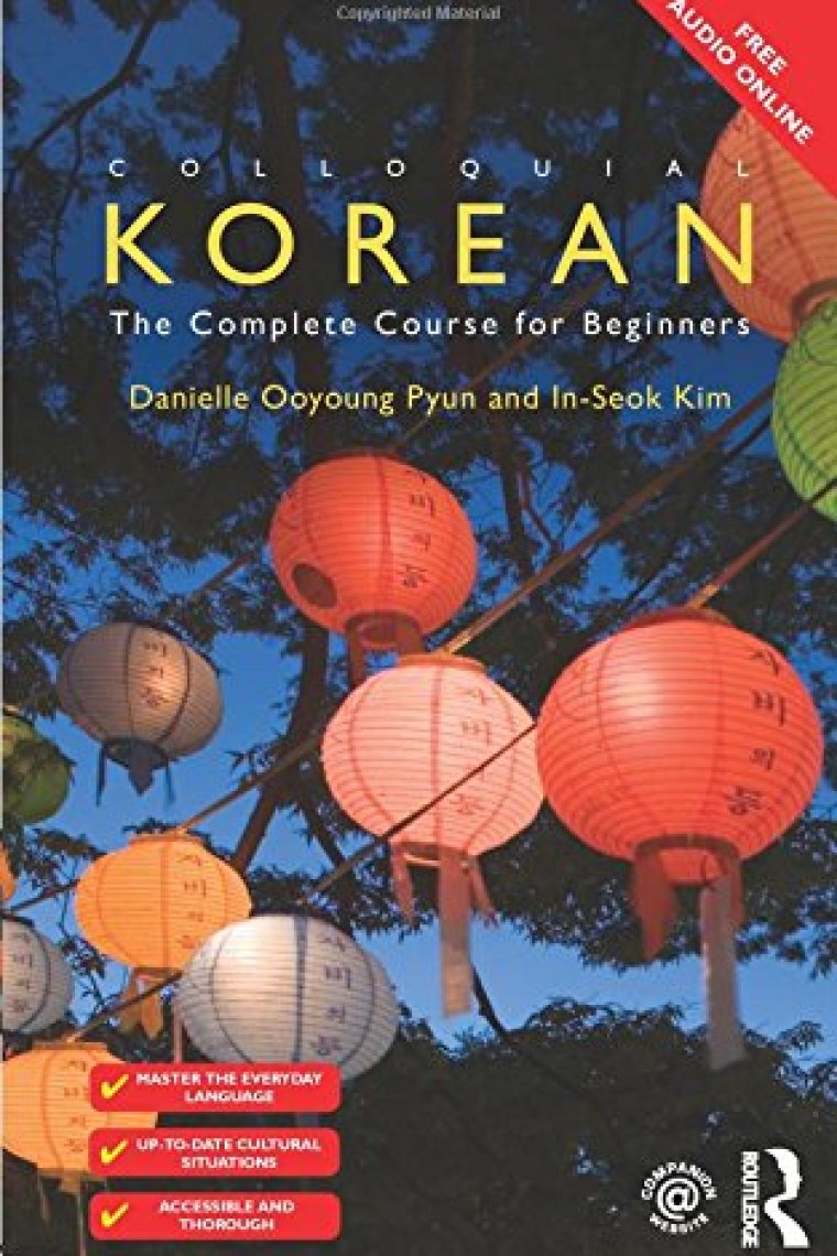 Colloquial Korean: The Complete Course for Beginners (Free audio online)