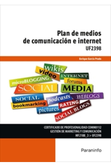 Plan de medios de comunicación e internet. UF2398