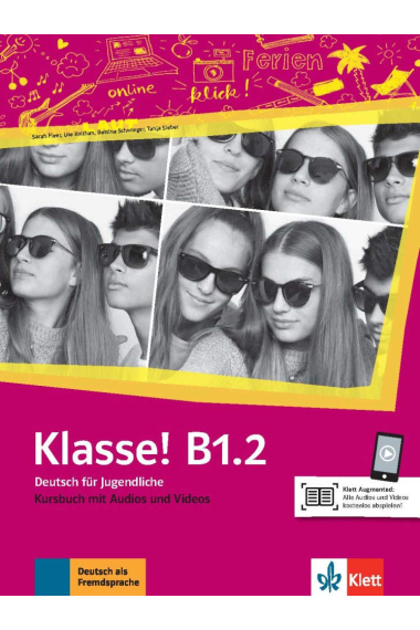 Klasse! B1.2 - Kursbuch mit audios und videos