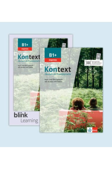 Kontext B1+ express - Kurs- und Übungsbuch mit Audios