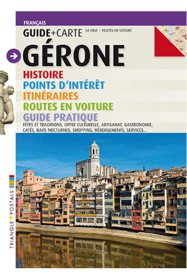 Gérone, guide + carte