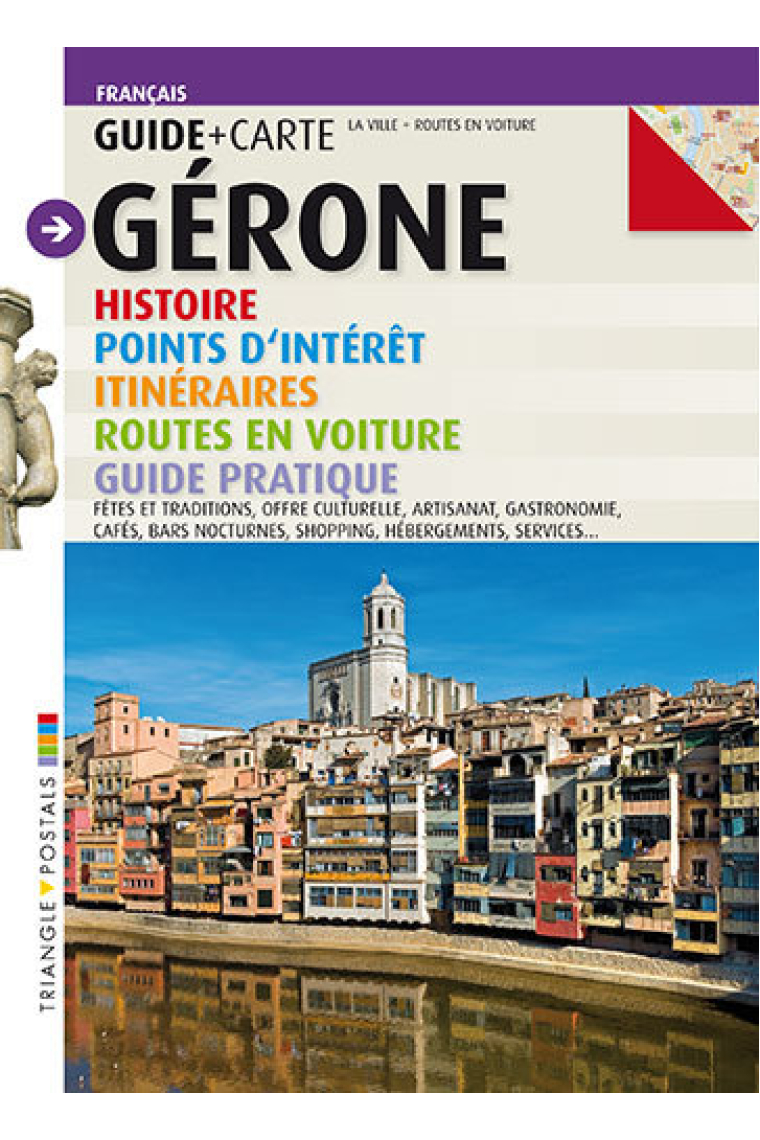 Gérone, guide + carte