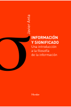 Información y significado: una introducción a la filosofía de la información