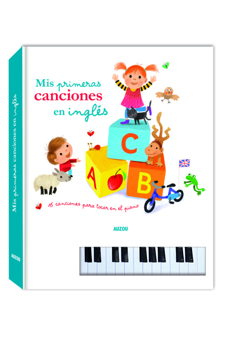 Libro piano. Mis primeras canciones en inglés