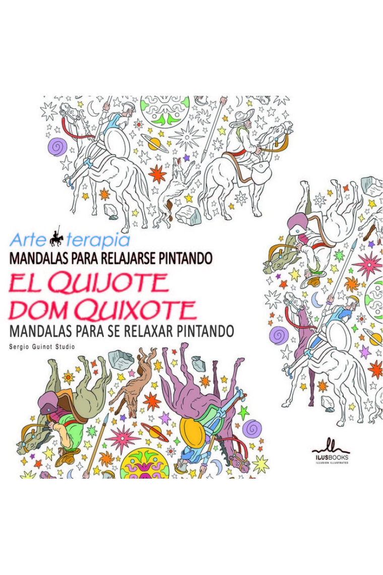 Mandalas para relajarse pintando EL QUIJOTE