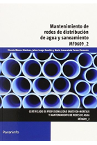 MF0609_2 Mantenimiento de redes de distribución de agua y saneamiento