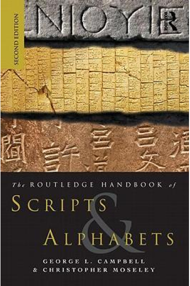 The Routledge handbook of Scripts and Alphabets