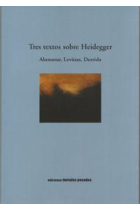 Tres textos sobre Heidegger