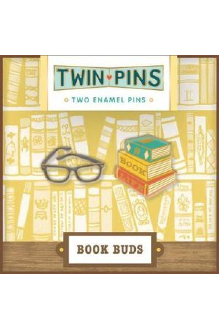 Book Buds: Two Enamel Pins