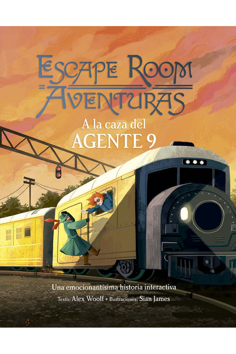 Escape room aventuras. A la caza del agente 9