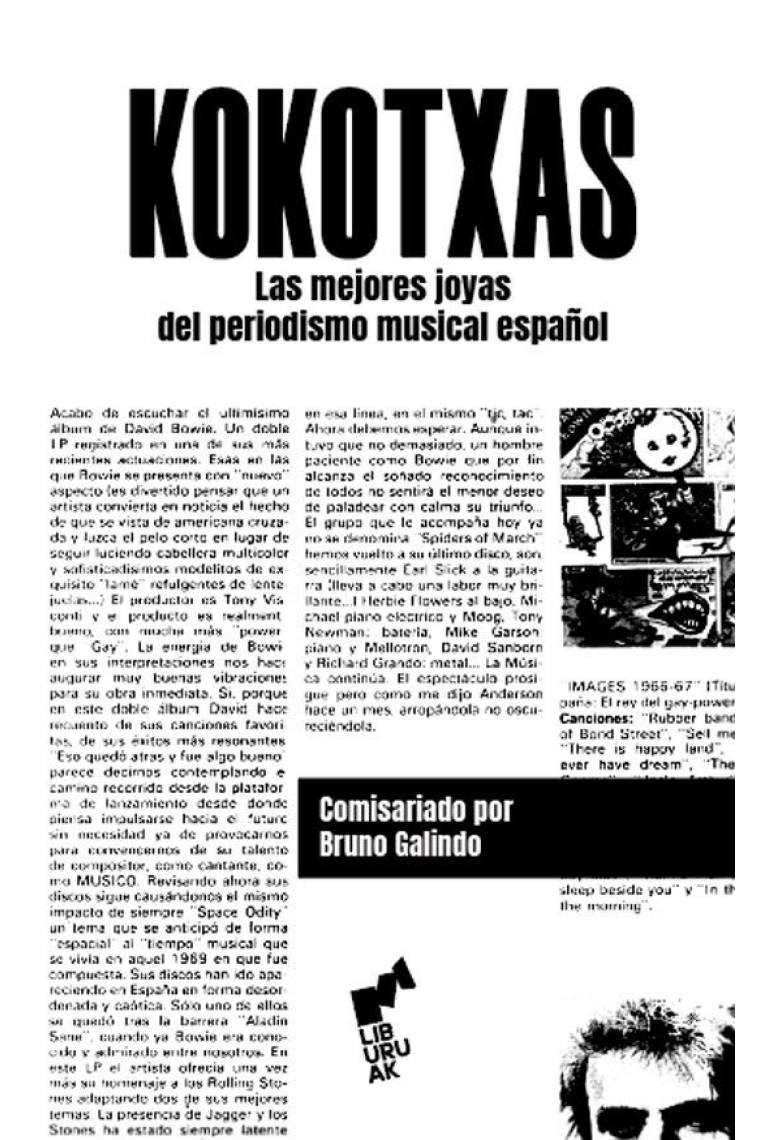 Kokotxas. Las más selectas delicias del periodismo musical español