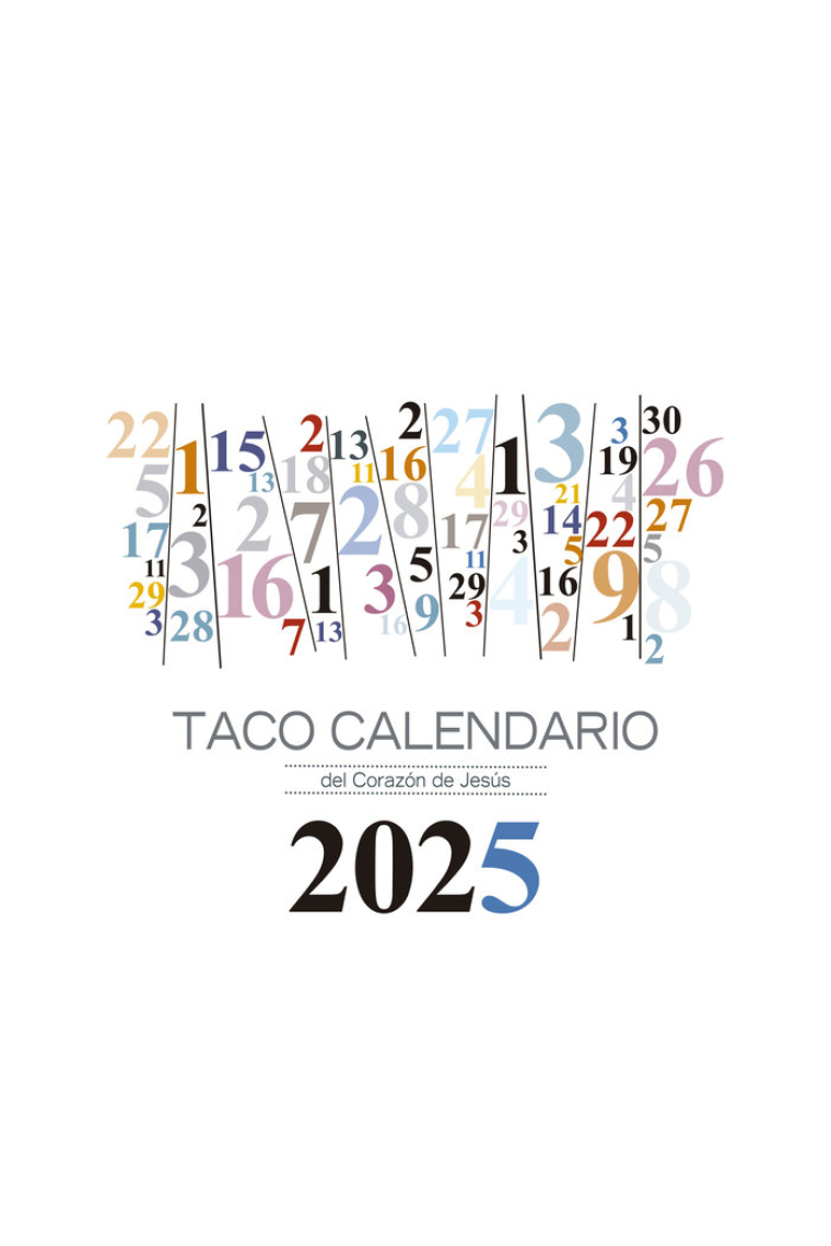 TACO 2025 SAGRADO CORAZON JESUS CON PEANA NUMEROS