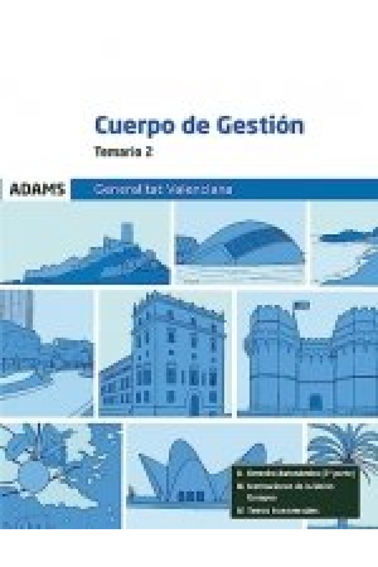TEMARIO 2 CUERPO DE GESTION DE LA GENERALITAT VALENCIANA
