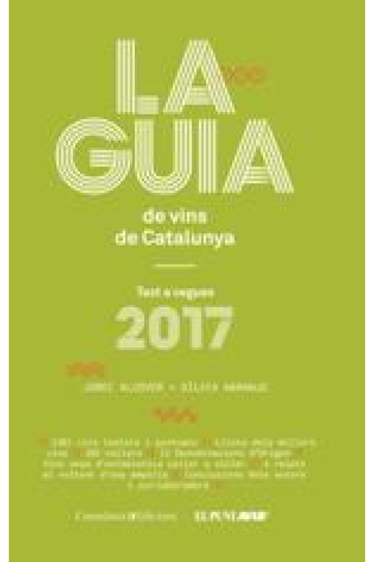 Guia de Vins de Catalunya 2017. Tast a cegues