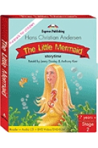 Storytime Funpack for Children, Hans Christian Andersen The little Mermaid, Reader + CD Audio + DVD Video / DVD Rom