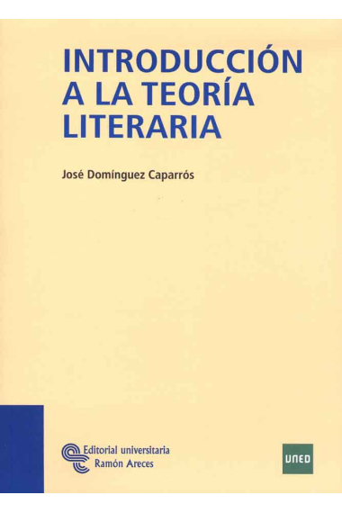 Introducción a la teoría literaria