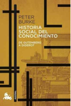 Historia social del conocimiento: de Gutenberg a Diderot