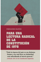 Para una lectura radical de la Constitución de 1978