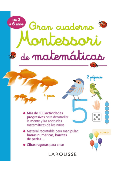 Gran cuaderno Montessori de matemáticas