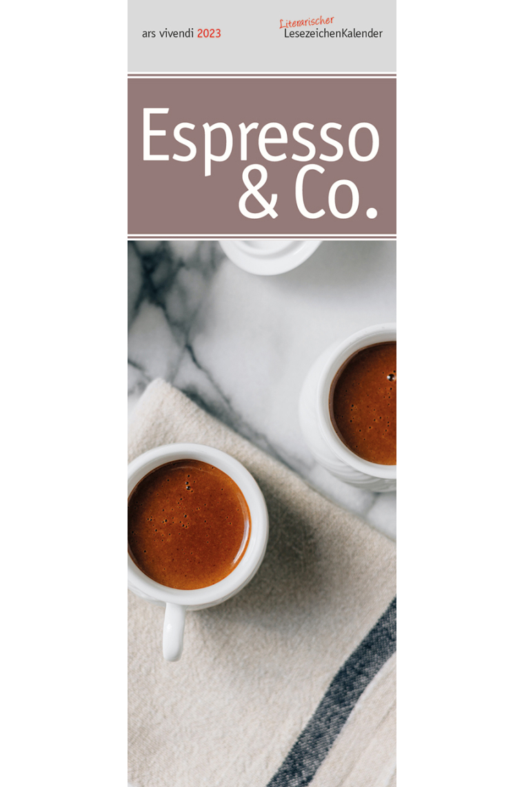 Espresso & Co. 2023 Leszeichenkalender