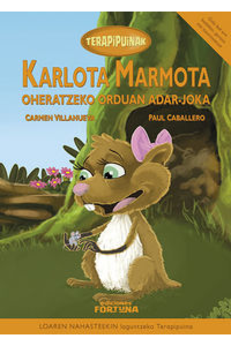 Karlota marmota oheratzeko orduan adar-joka