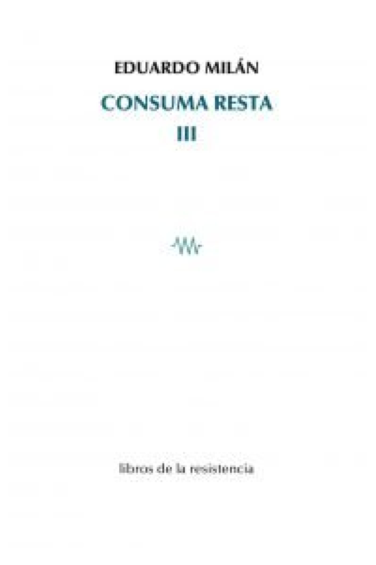 CONSUMA RESTA III