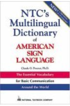 NTC's multilingual dictionary of american sign language