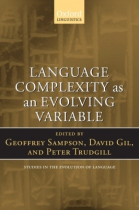 Language Complexity as an Evolving Variable