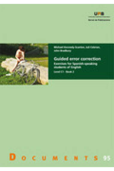 Guided error correction: Exercises for Spanish-speaking students of English C1. Book 2