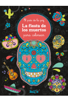 La fiesta de los muertos para colorear