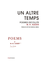 Un altre temps. Poemes escollits de W.H Auden