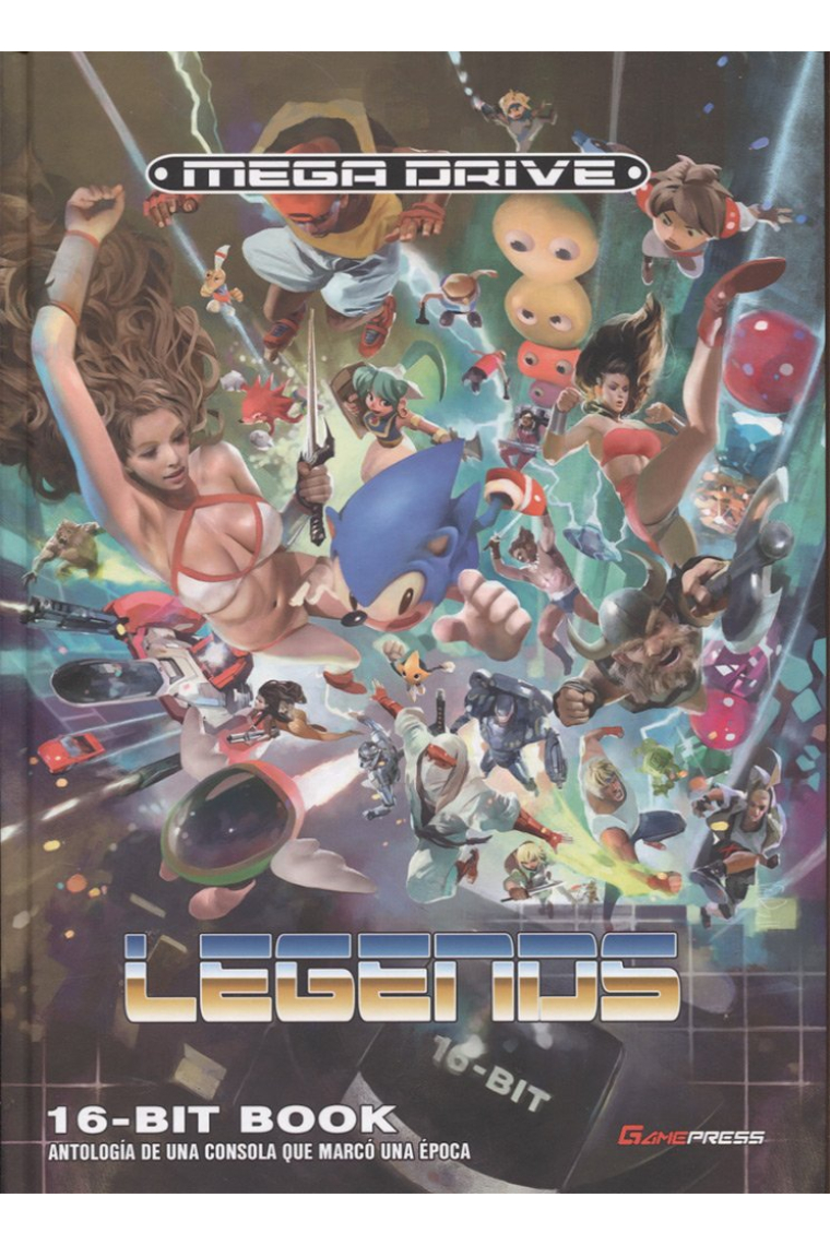 Mega Drive Legends. 16-BIT book. Antología de una consola que marcó una época