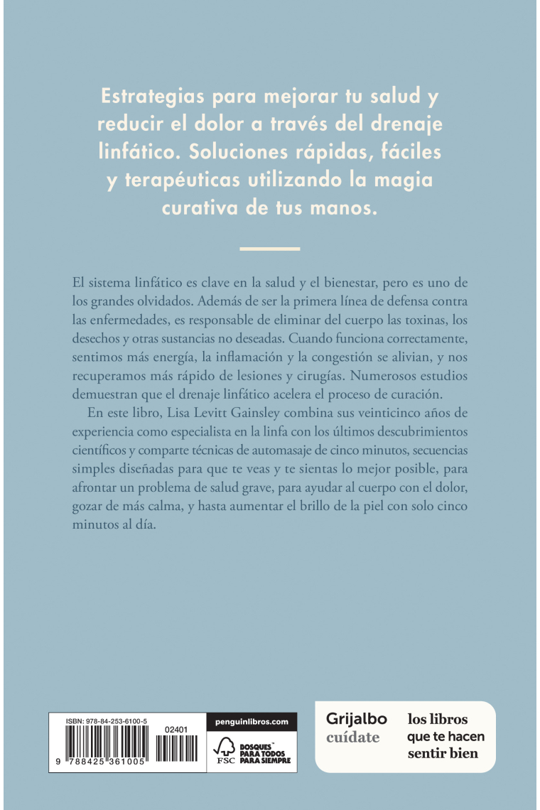 El libro del sistema linfático. Optimiza tu salud con el poder del drenaje